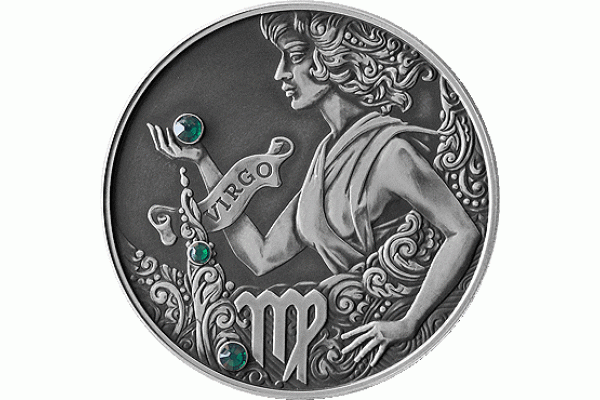 Монета БЕЛАРУСЬ 2015.09.10 | ЗОДИАКАЛЬНЫЙ ГОРОСКОП ДЕВА | 20 рублей | Ag 925 | Монета БЕЛАРУСЬ 2015.09.10 | ЗОДИАКАЛЬНЫЙ ГОРОСКОП ДЕВА | 20 рублей | Ag 925 |