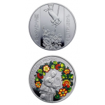 2016 Монета Украина 5 гривен  ПЕТРИКОВСКАЯ РОСПИСЬ Ni