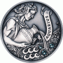 Монета БЕЛАРУСЬ 2014.09.16 | ЗОДИАКАЛЬНЫЙ ГОРОСКОП ВОДОЛЕЙ | 20 рублей | Ag 925 |